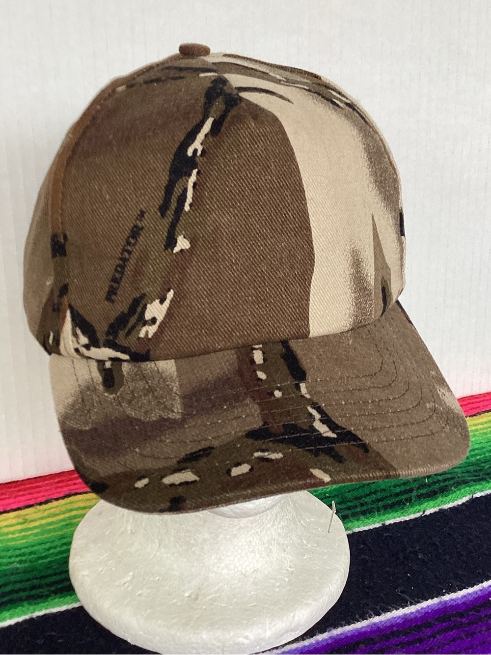 Vintage Predator camo SnapBack Hat Made in USA
